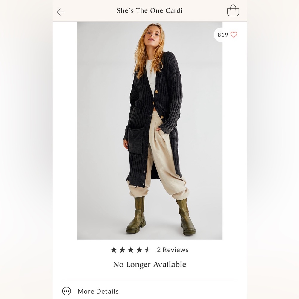 Free People Cardigan